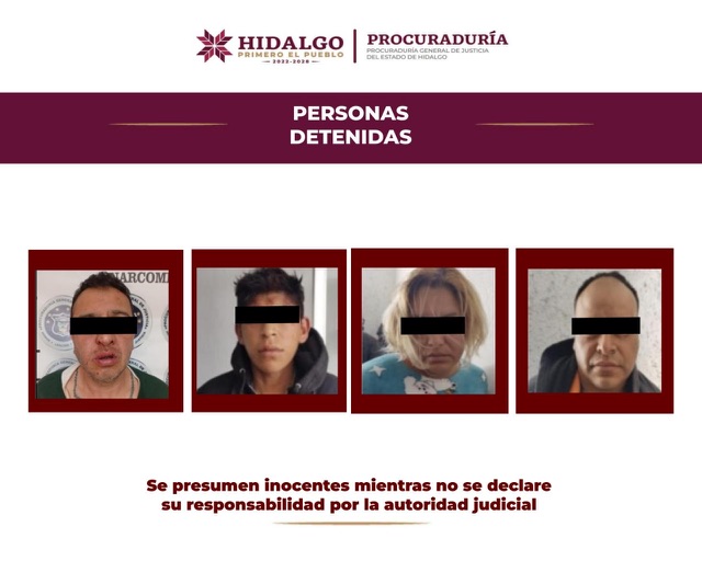 Personas detenidas