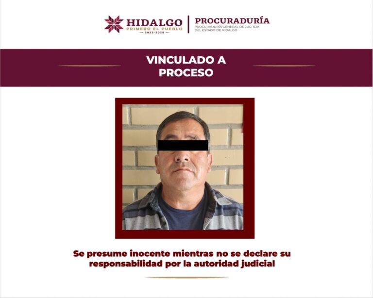 Vinculado a proceso 050825
