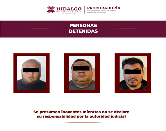 Detenidos boletín 38